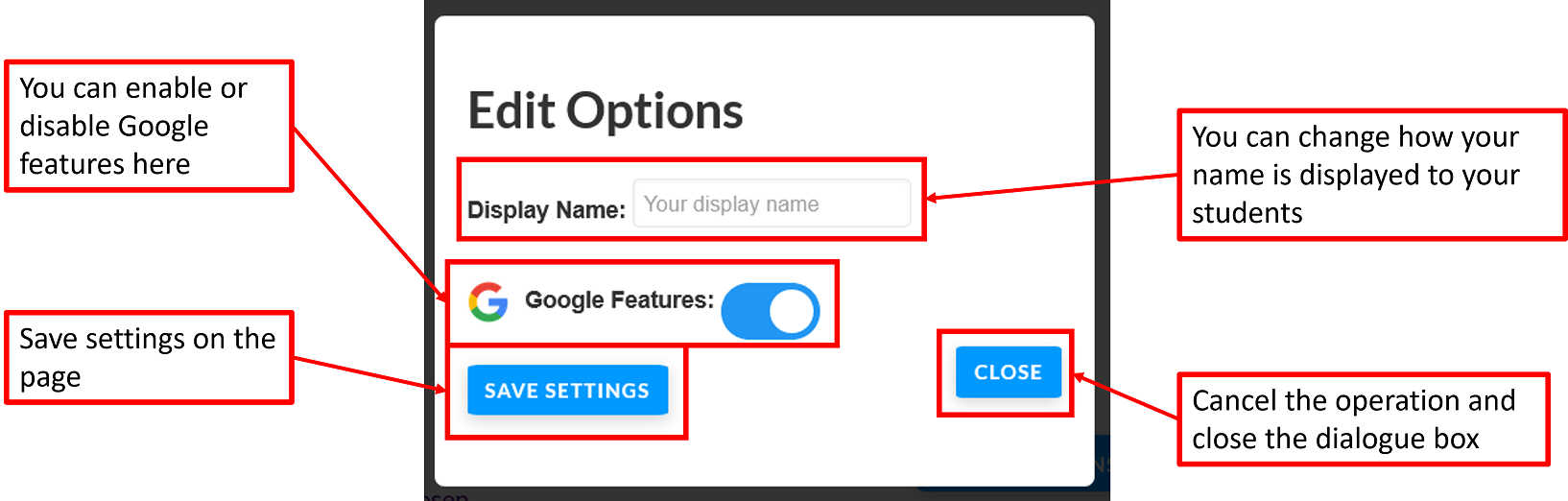 Profile Additionaloptions