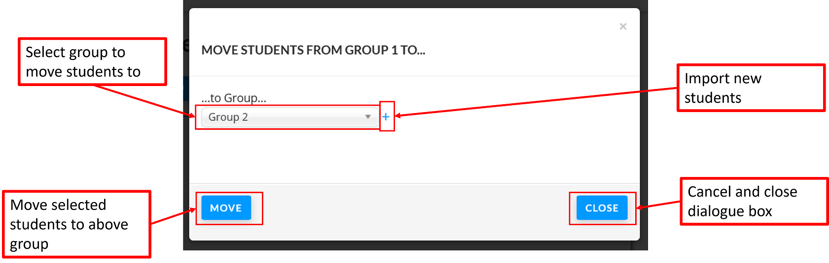 StudentManagement movestudents