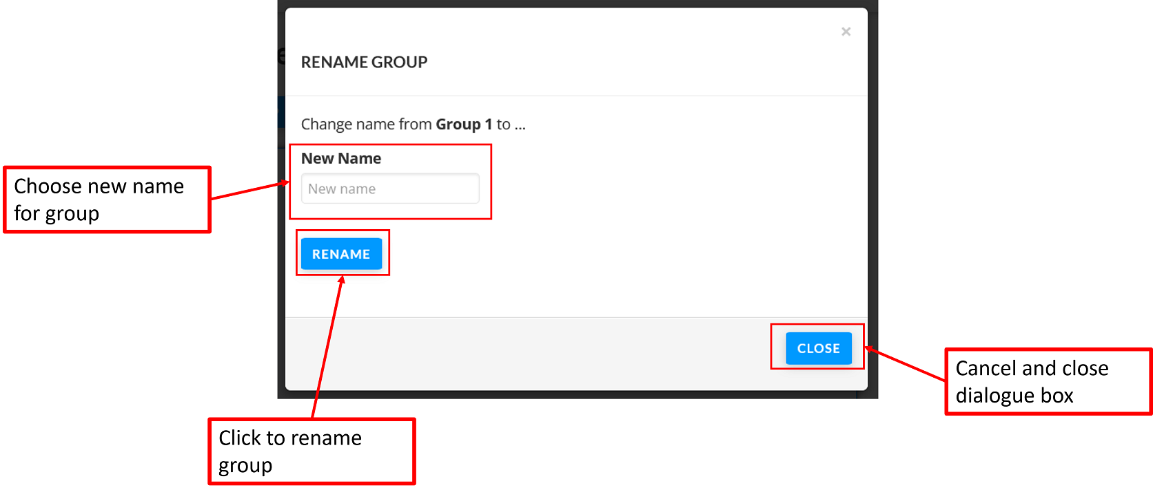 StudentManagement renamegroup
